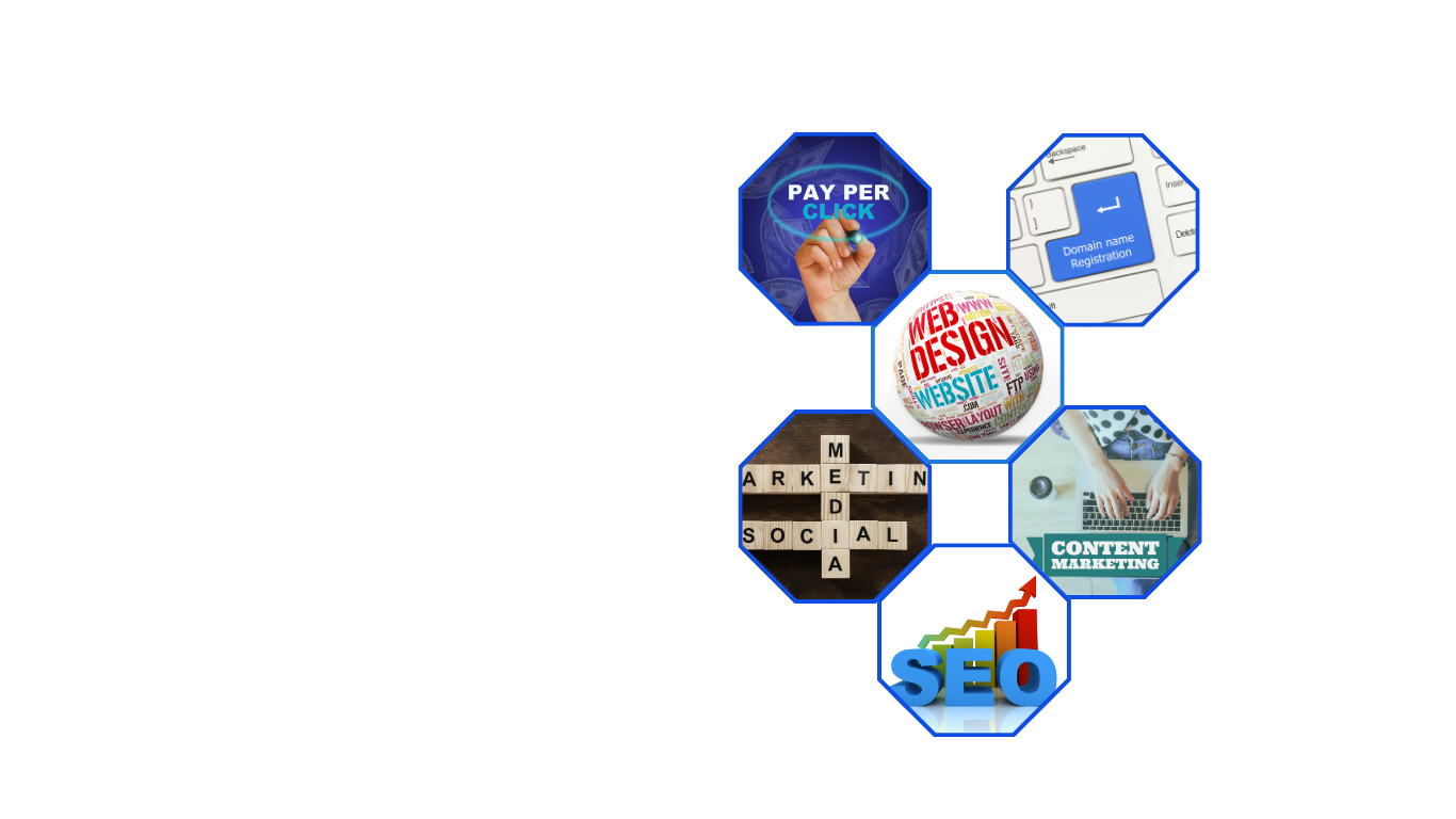 Comprehensive digital marketing services including SEO, PPC, social media marketing, and web design by PrimeAd